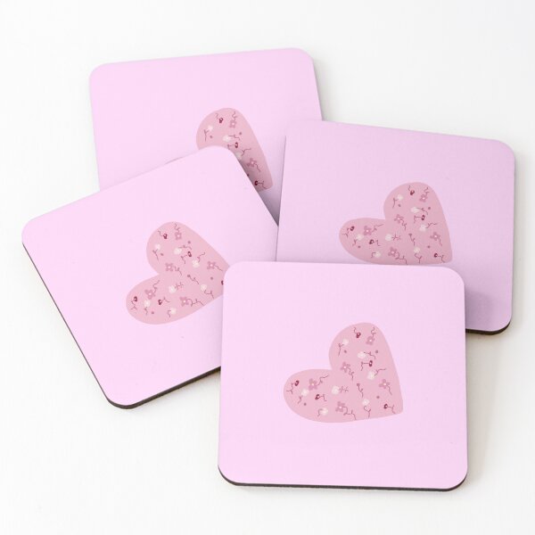 Item preview, Pink Floral Heart designed and sold by HandStitchedByHannah.