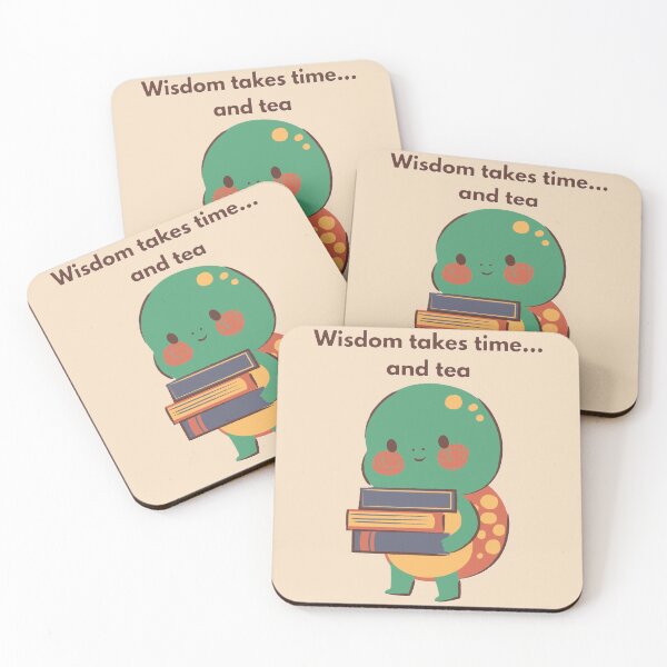Item preview, Wisdom takes time...and tea designed and sold by creativityisfun.
