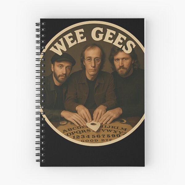 Aperçu de l'œuvre Parodie du groupe Wee Gees Ouija Board créée et vendue par uptownepic.