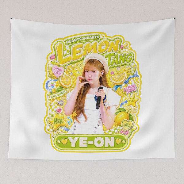 Item preview, Hearts2Hearts Ye-on Lemon Tang music show live performance designed and sold by Valereekmerch.
