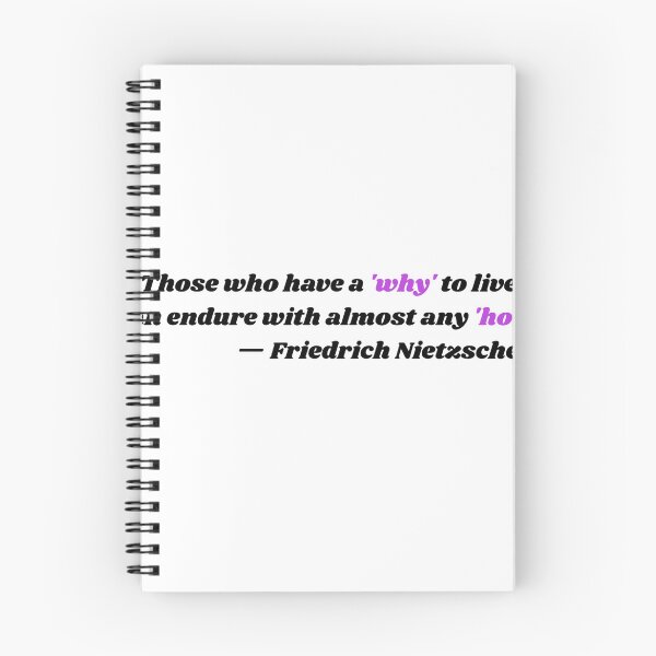 Item preview, Those who have a 'why' to live,can endure with almost any 'how'.— Friedrich Nietzsche designed and sold by peter-4.
