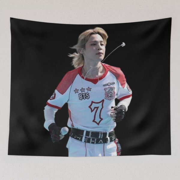 Item preview, Jimin BTS / ARIRANG / BTS Comeback Concert 2026 / Army / Jimin Bias / Jimin New Hair / Jimin long hair ponytail / Jimin cute, designed and sold by TeenLake.