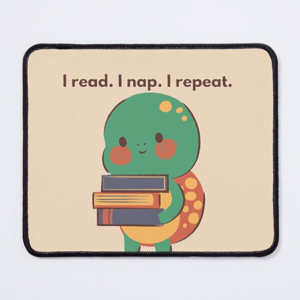 Item preview, I read. I nap. I repeat. designed and sold by creativityisfun.
