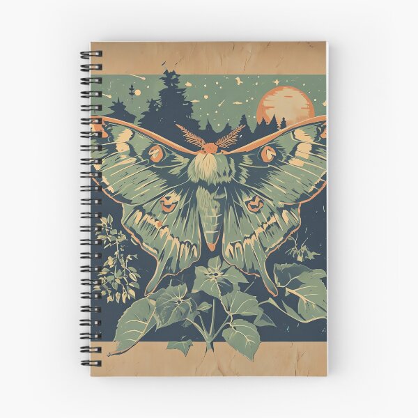 Item preview, Botanical Eclipse Moth designed and sold by ONYX Pixee.