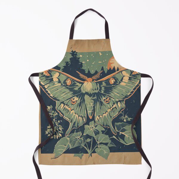 Item preview, Botanical Eclipse Moth designed and sold by ONYX Pixee.