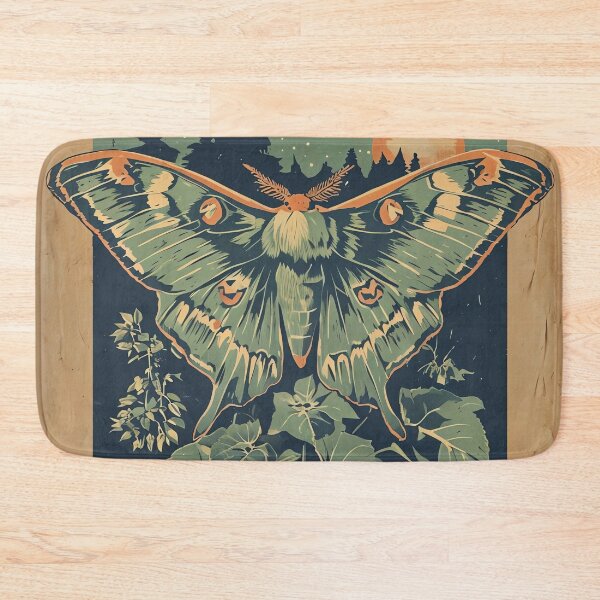 Item preview, Botanical Eclipse Moth designed and sold by ONYX Pixee.