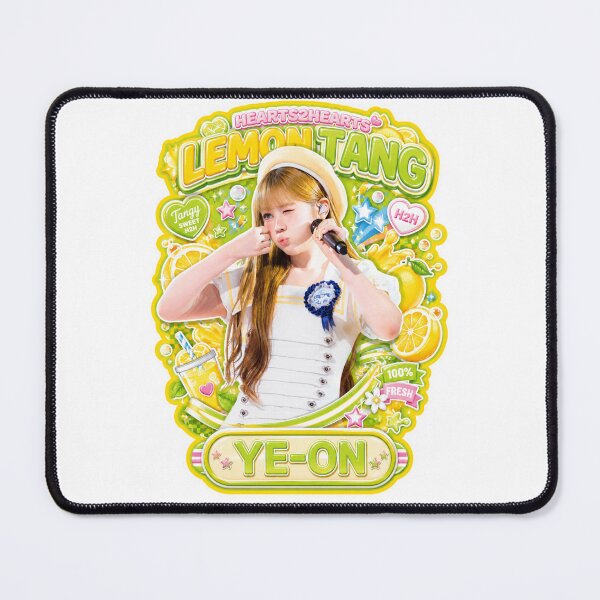 Item preview, Hearts2Hearts Ye-on Lemon Tang red stage background broadcast visual designed and sold by Valereekmerch.