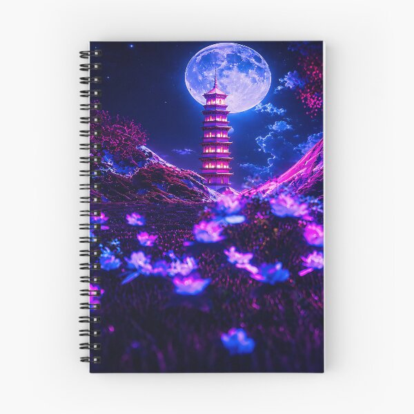 Item preview, Series Glow of the Pagoda Part 7 “Under It”(Cyberpunk Remaster) designed and sold by MaxDreamsArt.