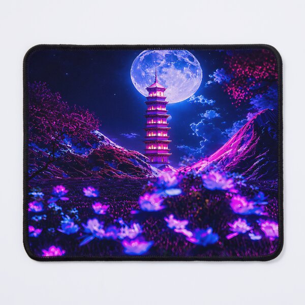Item preview, Series Glow of the Pagoda Part 7 “Under It”(Cyberpunk Remaster) designed and sold by MaxDreamsArt.