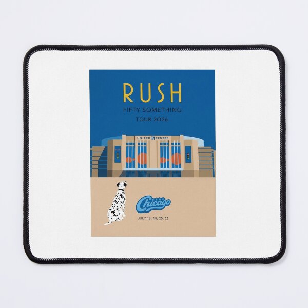 Item preview, Rush Fifty Something Tour 2026 Chicago IL 2026 Posterart designed and sold by osanegulja5.