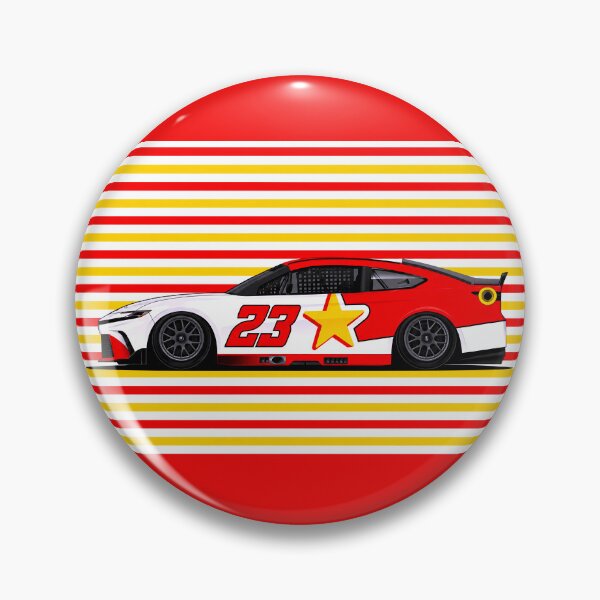 Item preview, Bubba Wallace #23 White & Red Nascar  designed and sold by PitWallArt.