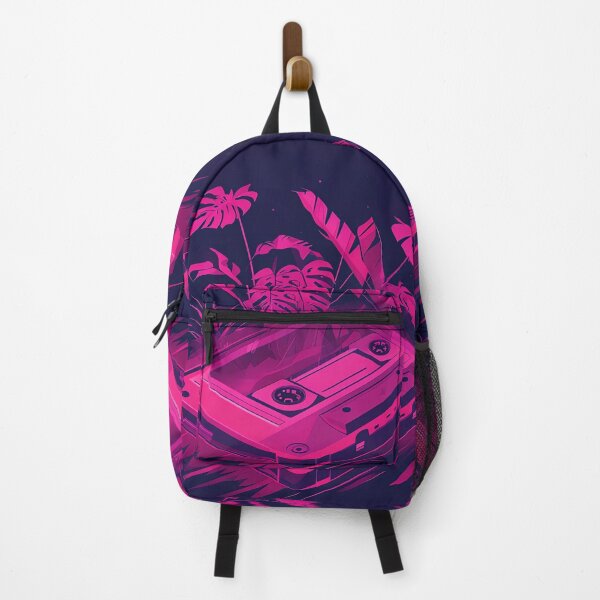 Item preview, Synthwave Jungle Cassette designed and sold by ONYX Pixee.