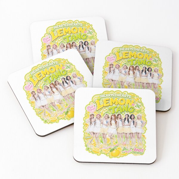 Item preview,  Hearts2Hearts Lemon Tang red backdrop live stage performance design designed and sold by Valereekmerch.