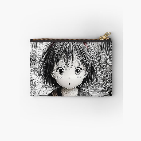 Item preview, Cute kawaii art girl [[kiki's]] -%[ghiblis]%- cat aways on street designed and sold by Wdanti.