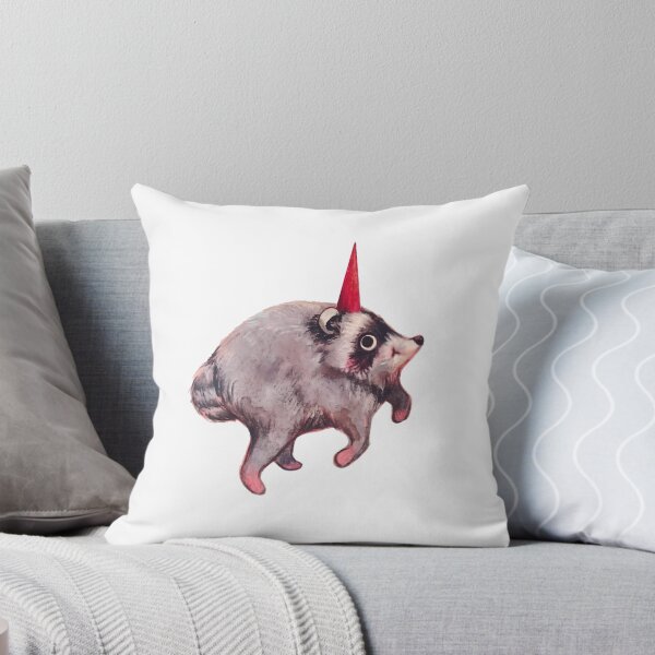 Item preview, Jimothy The Raccoon Red Party Hat Cursed Meme designed and sold by Devilians92.