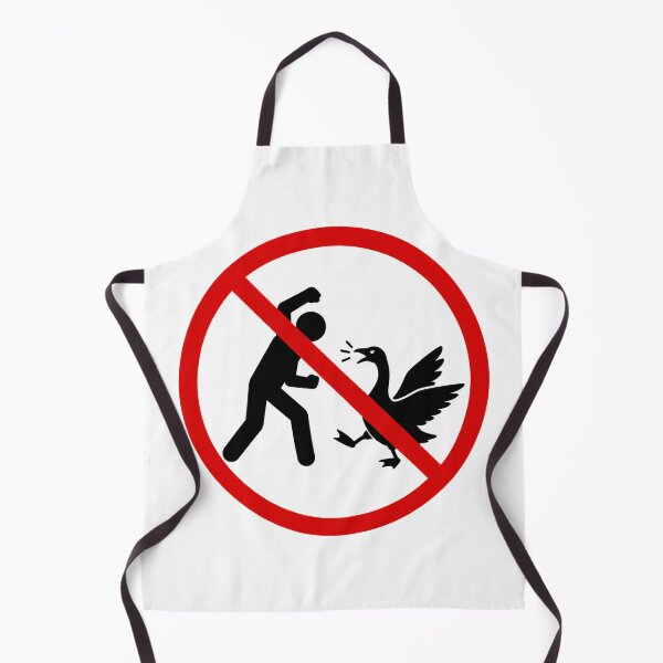 Item preview, Funny No Fighting Geese Sign designed and sold by MonkiFlipp.