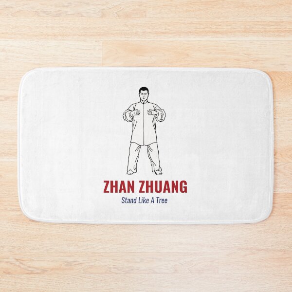 Item preview, ZHAN ZHUANG STAND LIKE A TREE T-Shirt, Sticker, Phone Case – Chinese Standing Meditation Tee | Uncle Jichuan designed and sold by Uncle-Jichuan.