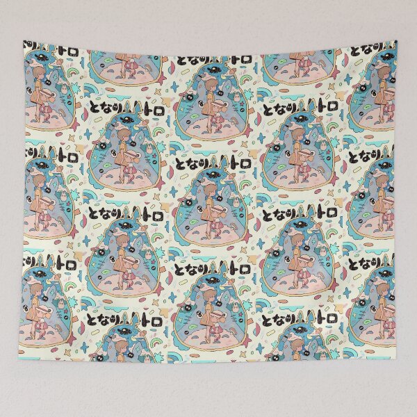 Item preview, Cute kawaii art girl [[totoros's]] go -%[ghiblis]%- aways colorfull designed and sold by Wdanti.