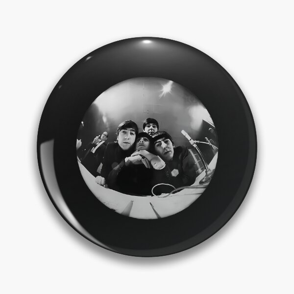 Item preview, The Beatles Fisheye Lens Band Portrait designed and sold by uptownepic.