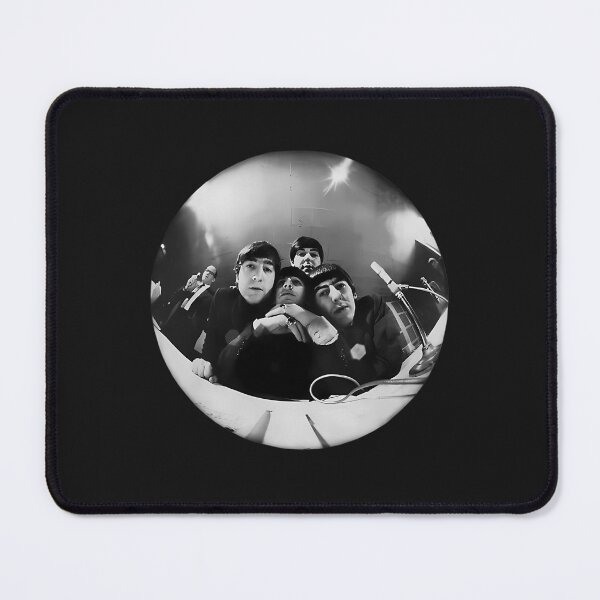 Item preview, The Beatles Fisheye Lens Band Portrait designed and sold by uptownepic.