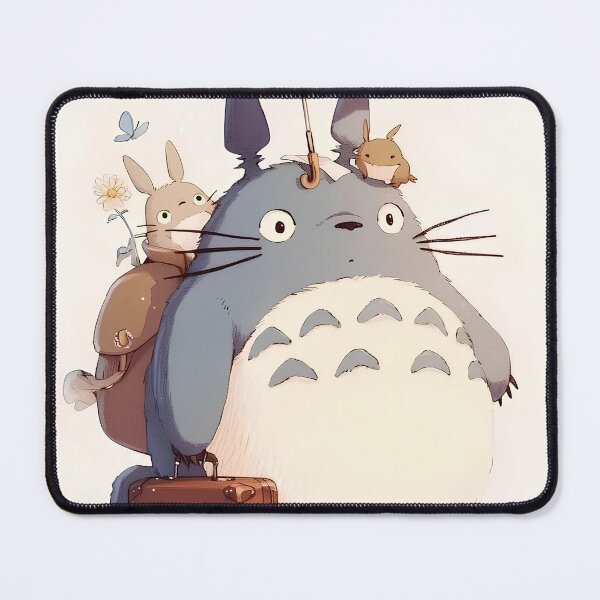 Item preview, Cute kawaii art [[totoros]] go -%[ghiblis]%- travel aways  designed and sold by Wdanti.
