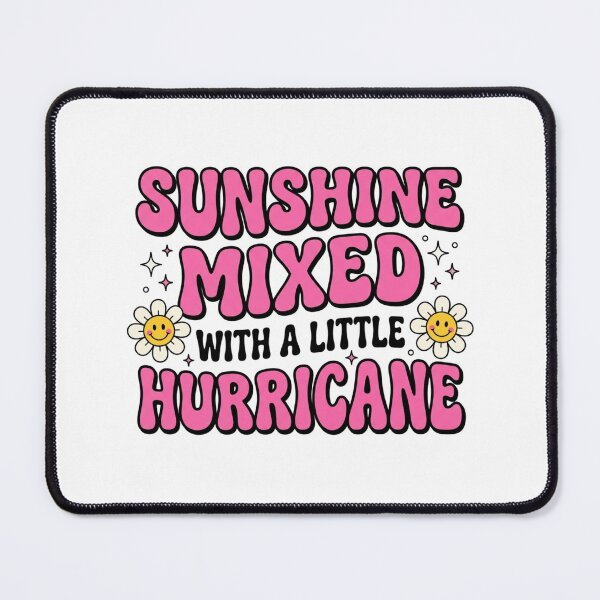 Item preview, Sunshine Mixed With A Little Hurricane Retro Groovy Kids designed and sold by raedattia.