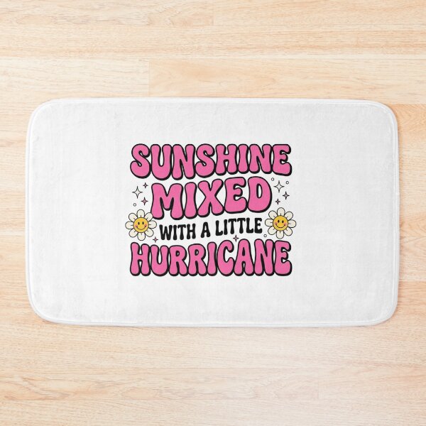 Item preview, Sunshine Mixed With A Little Hurricane Retro Groovy Kids designed and sold by raedattia.