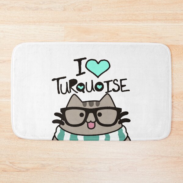 Item preview, I Heart Turquoise Plusheen designed and sold by ThinDove.