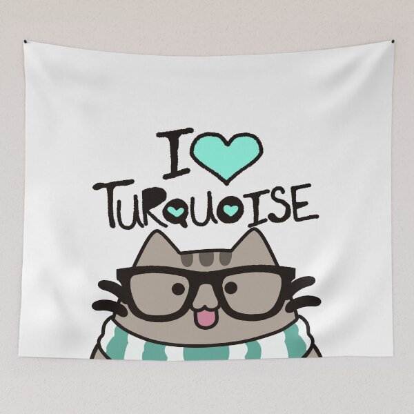 Item preview, I Heart Turquoise Plusheen designed and sold by ThinDove.
