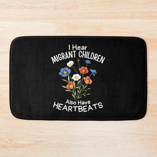 Item preview, I Hear Migrant Children Also Have Heartbeats Social Justice designed and sold by Apparel-Vortex.