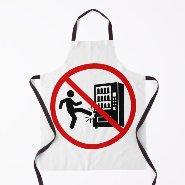 Item preview, Funny No Kicking Vending Machine Sign designed and sold by MonkiFlipp.