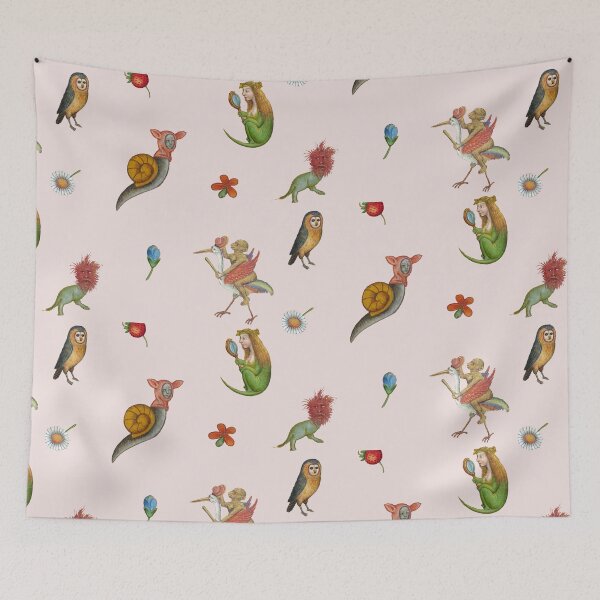 Item preview, medieval creatures - garden edition sticker pack designed and sold by mooneko.