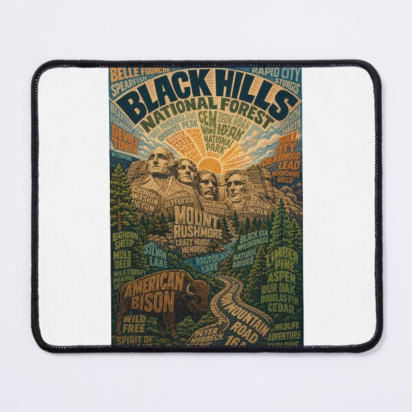 Item preview, Black Hills Mount Rushmore National Memorial South Dakota Landscape designed and sold by Places On Earth.