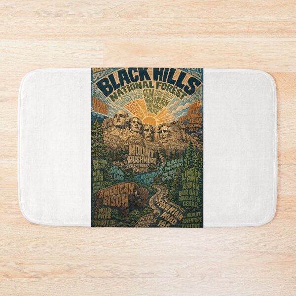 Item preview, Black Hills Mount Rushmore National Memorial South Dakota Landscape designed and sold by Places On Earth.