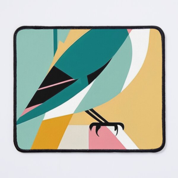 Item preview, Art - Modern Avian Motif, Colorful Geometric Composition designed and sold by World-Pets.