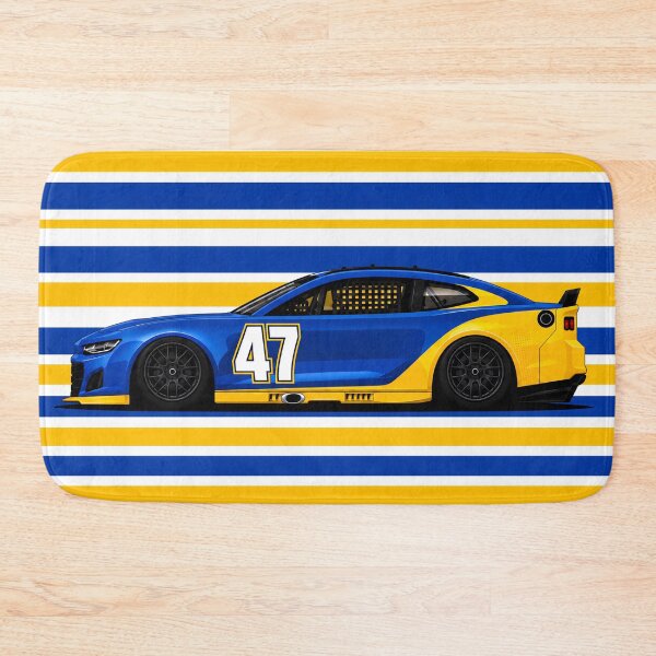 Item preview, Ricky Stenhouse Jr. #47 Blue & Yellow Nascar designed and sold by PitWallArt.