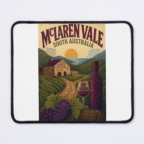 Item preview, McLaren Vale Fleurieu Peninsula South Australia Wine Country designed and sold by Places On Earth.