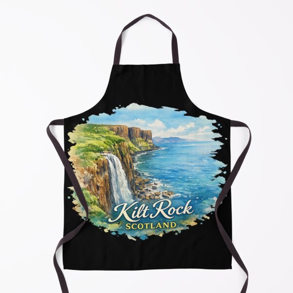 Item preview, Kilt Rock Scotland and uk travel designed and sold by DamioPolArt.
