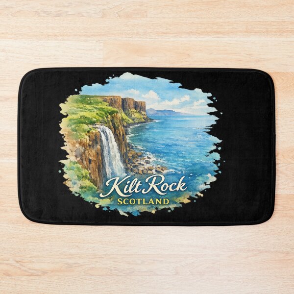 Item preview, Kilt Rock Scotland and uk travel designed and sold by DamioPolArt.