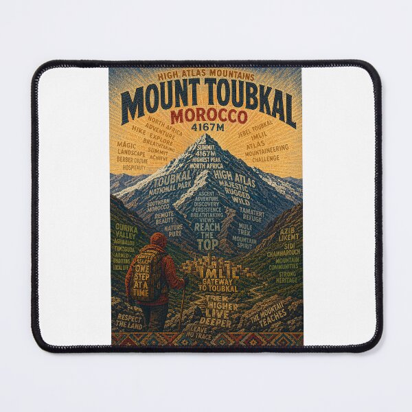 Item preview, Mount Toubkal High Atlas Morocco Summit designed and sold by Places On Earth.