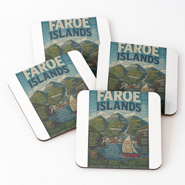 Item preview, Faroe Islands Torshavn North Atlantic Archipelago designed and sold by Places On Earth.