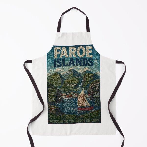 Item preview, Faroe Islands Torshavn North Atlantic Archipelago designed and sold by Places On Earth.