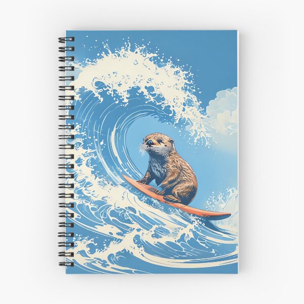 Item preview, Otter Wave Rider designed and sold by ONYX Pixee.
