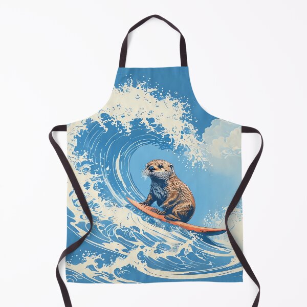 Item preview, Otter Wave Rider designed and sold by ONYX Pixee.