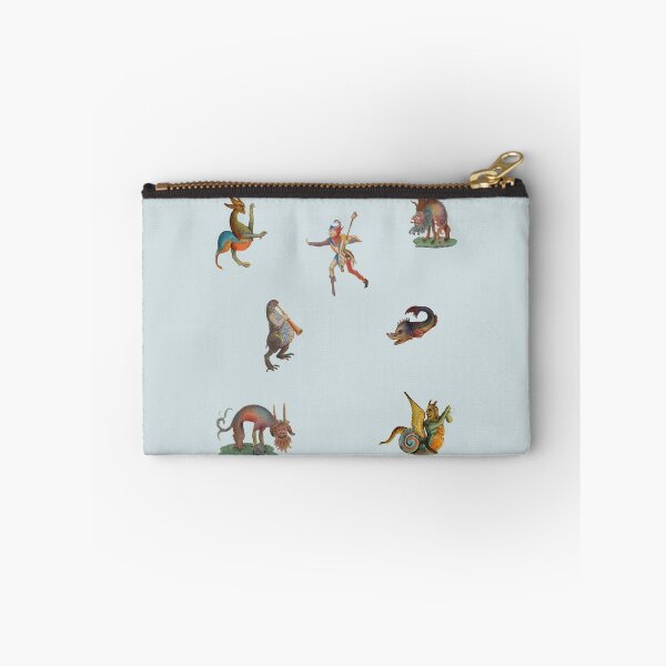 Item preview, rainbow-colored medieval creatures sticker set designed and sold by mooneko.