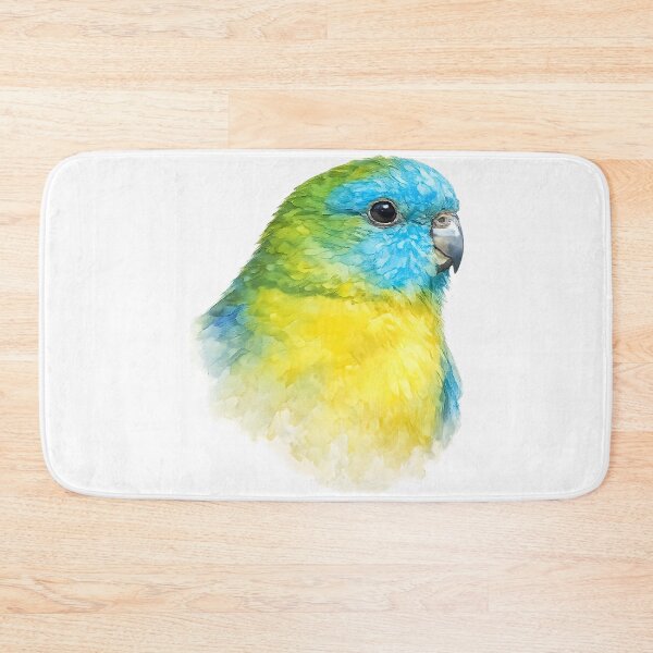 Item preview, Turquoise Parrot — Painted Native Parrot designed and sold by Jaruart.