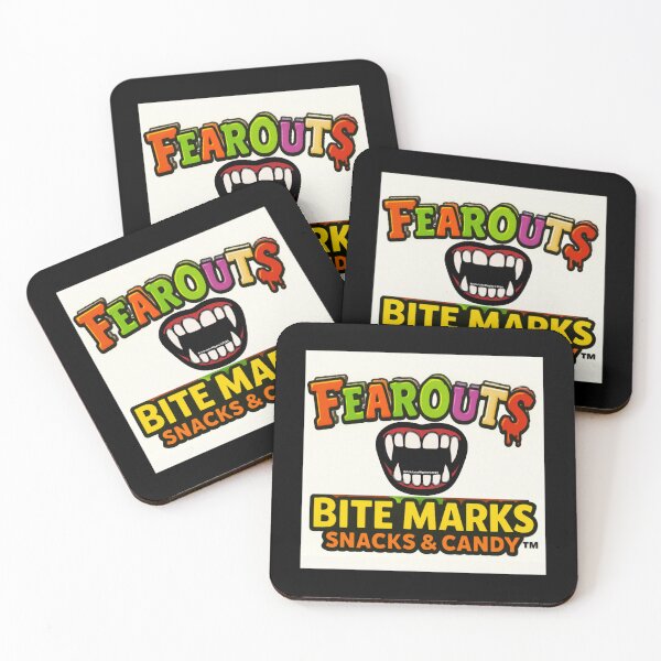 Item preview, fearouts bite marks snacks&amp;candy™ logo designed and sold by Mousghir1.