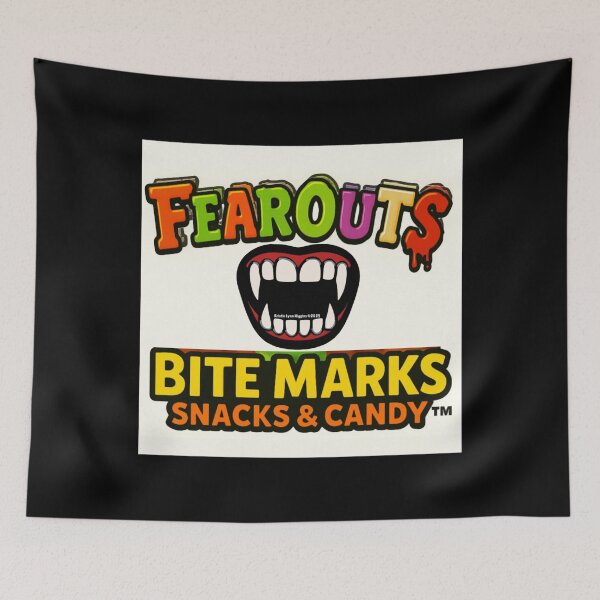 Item preview, fearouts bite marks snacks&amp;candy™ logo designed and sold by Mousghir1.