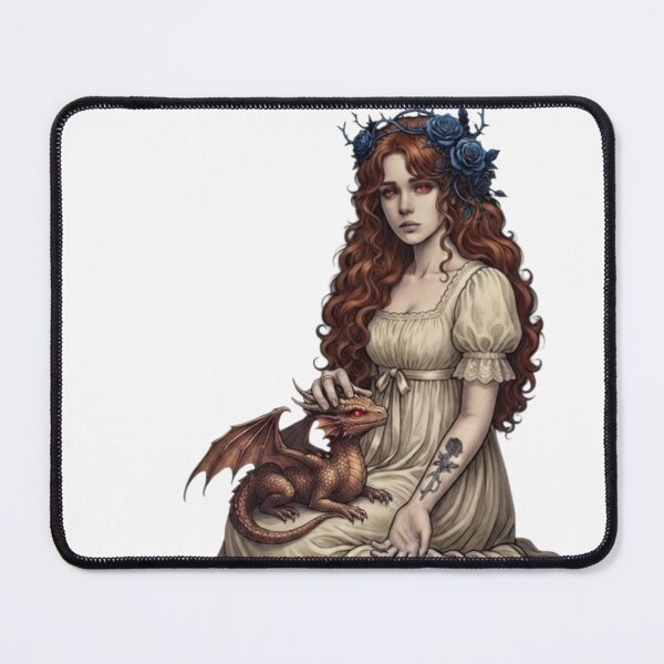 Item preview, The Golden Dragon and the Blue Rose designed and sold by AlizeG.