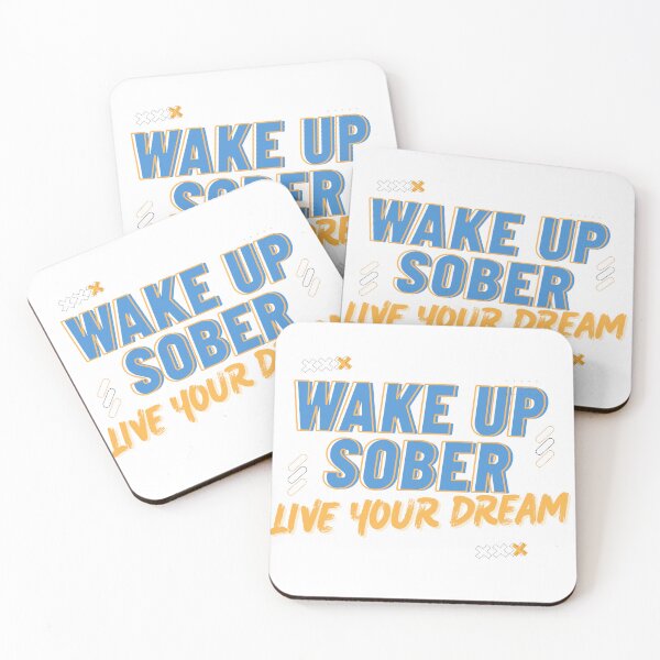 Item preview, Wake Up Sober Live Your Dream T-Shirt | Sober Motivation Tee | Sober Lifestyle Shirt designed and sold by Reverielook.